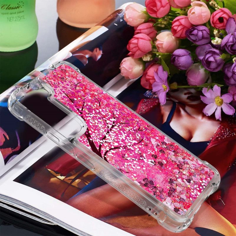 Kuori Samsung Galaxy S22 5G Glitter Tree