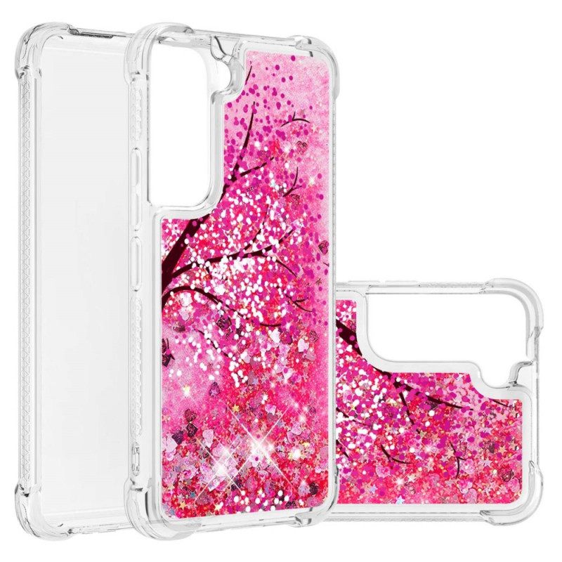Kuori Samsung Galaxy S22 5G Glitter Tree