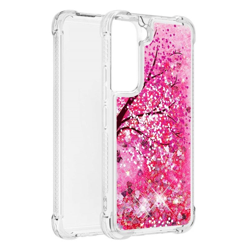 Kuori Samsung Galaxy S22 5G Glitter Tree