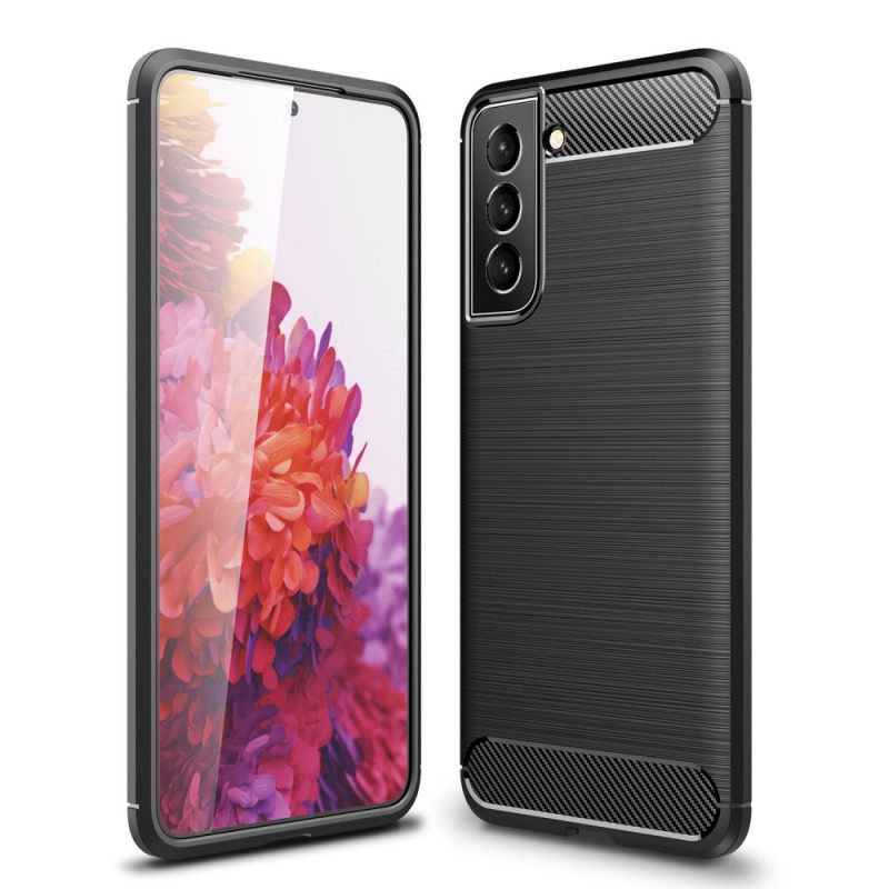 Kuori Samsung Galaxy S22 5G Harjattu Hiilikuitu