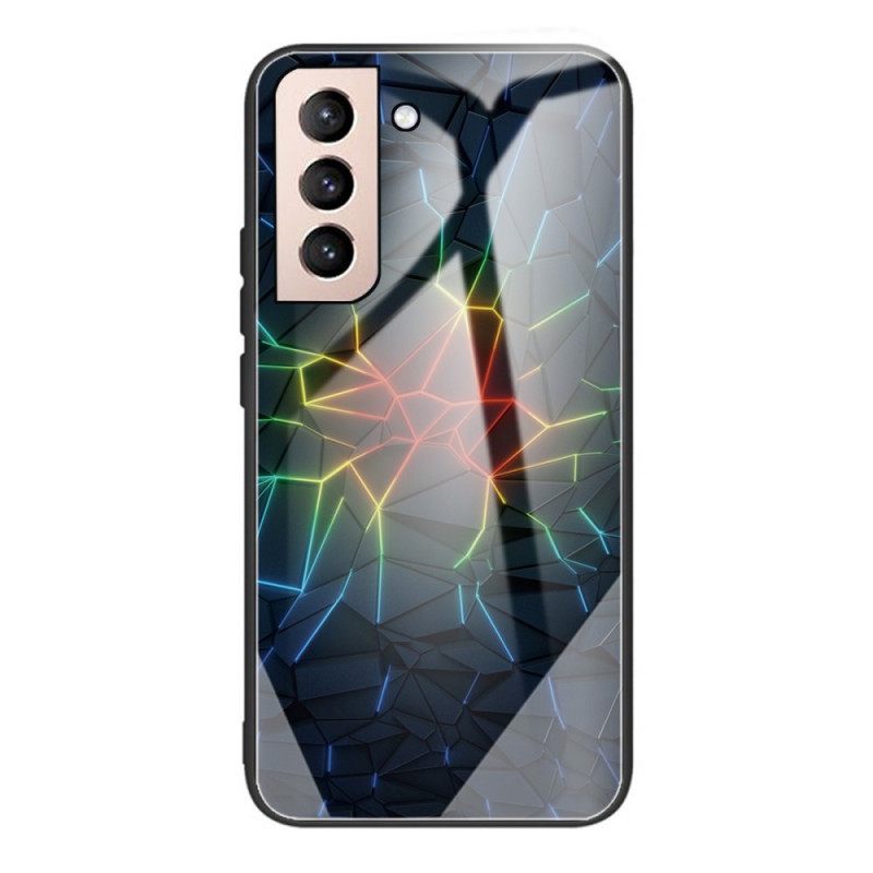 Kuori Samsung Galaxy S22 5G Karkaistu Lasigeometria