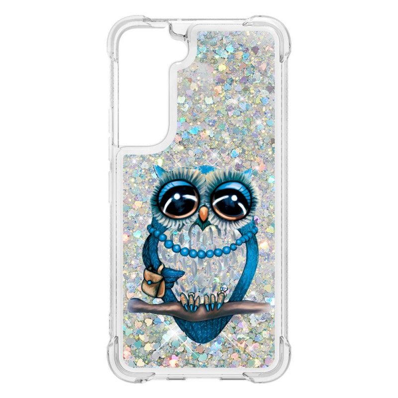 Kuori Samsung Galaxy S22 5G Miss Owl Glitter