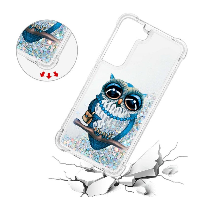 Kuori Samsung Galaxy S22 5G Miss Owl Glitter