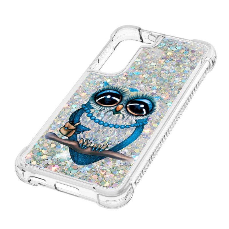 Kuori Samsung Galaxy S22 5G Miss Owl Glitter