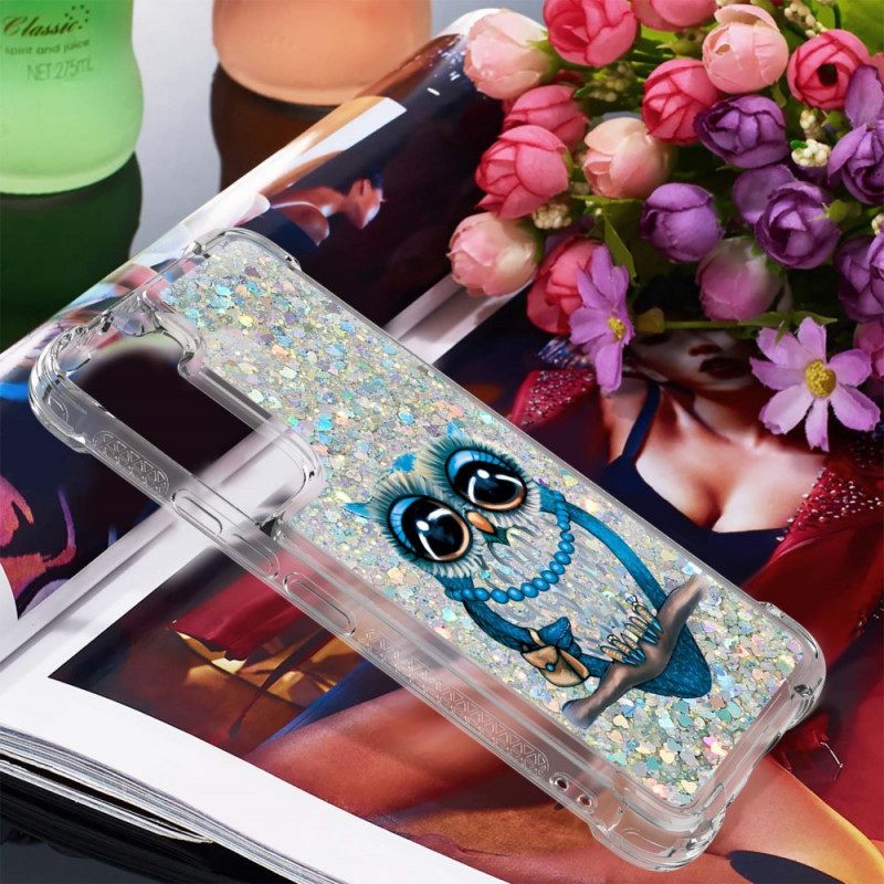Kuori Samsung Galaxy S22 5G Miss Owl Glitter