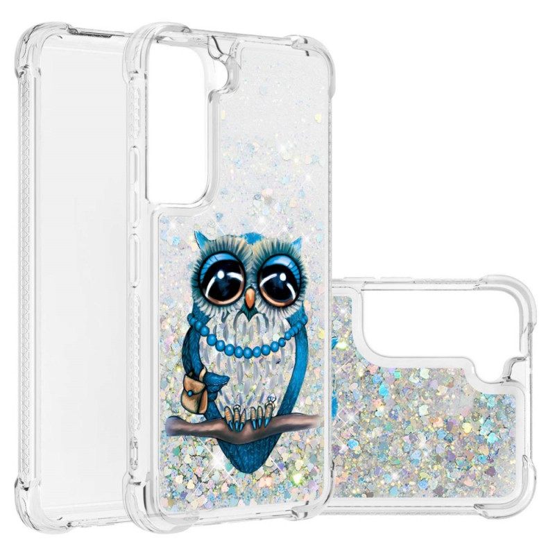 Kuori Samsung Galaxy S22 5G Miss Owl Glitter