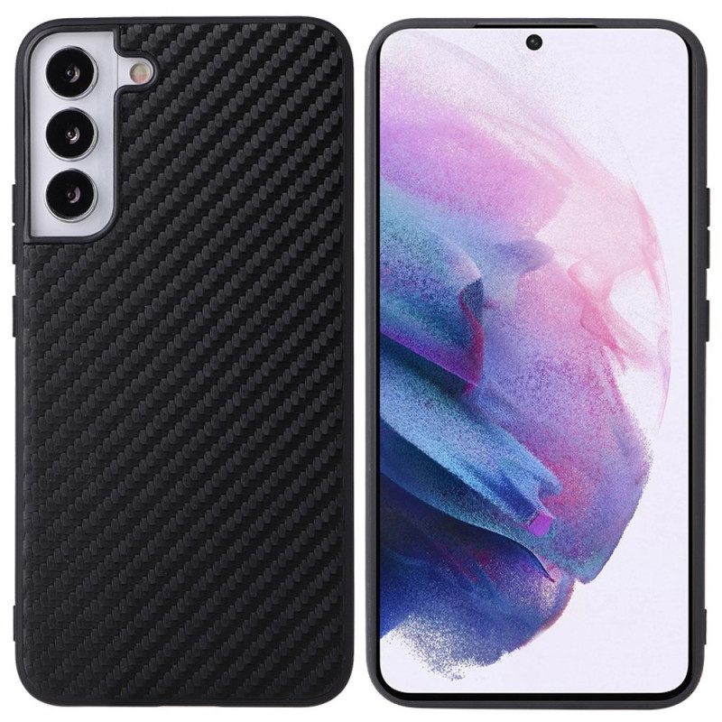 Kuori Samsung Galaxy S22 5G Single Carbon Fiber
