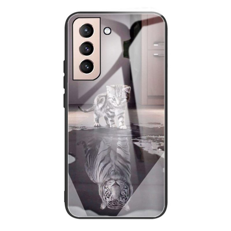 Kuori Samsung Galaxy S22 5G Tempered Glass Ernest The Tiger