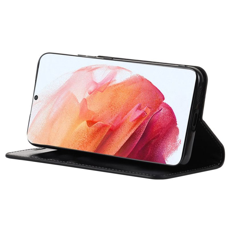 Puhelinkuoret Samsung Galaxy S22 5G Kotelot Flip Aitoa Nahkaa