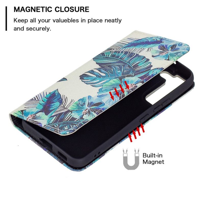 Puhelinkuoret Samsung Galaxy S22 5G Kotelot Flip Lähtee