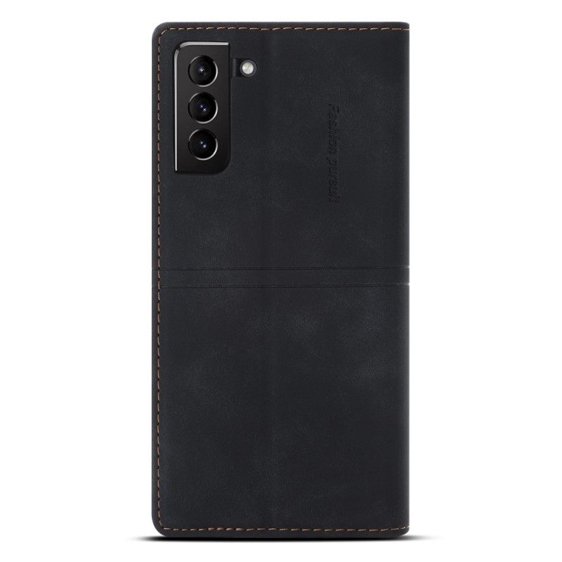 Puhelinkuoret Samsung Galaxy S22 5G Kotelot Flip Style Leather Couture Magneettilukko