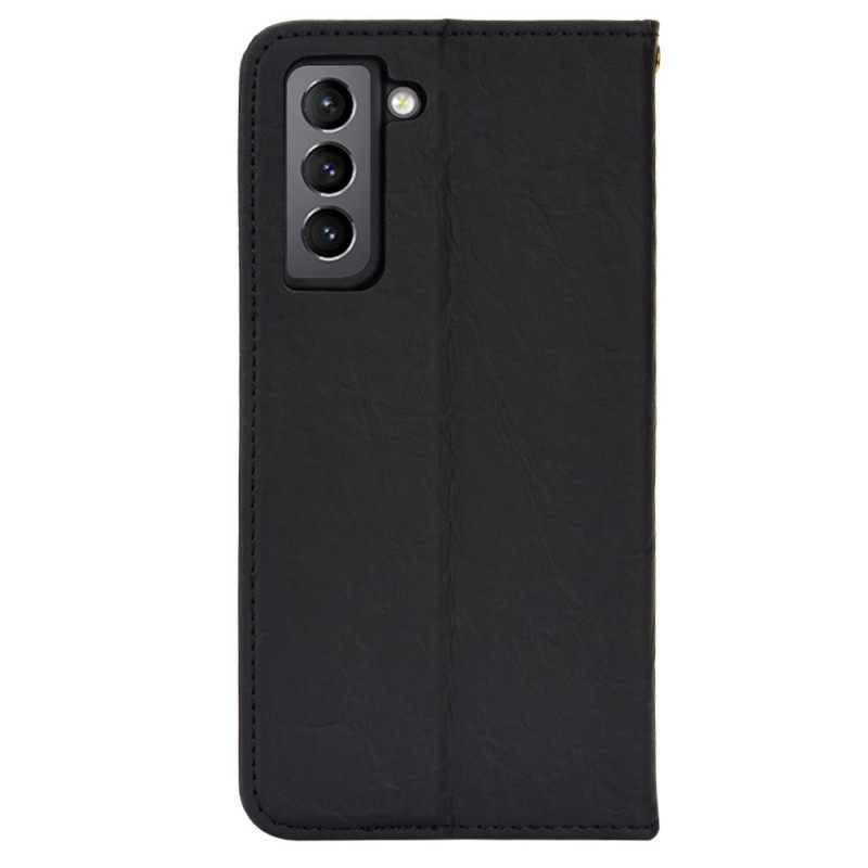 Puhelinkuoret Samsung Galaxy S22 5G Kotelot Flip Värillinen Kolmio