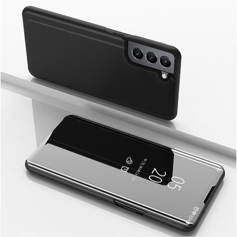 Puhelinkuoret Samsung Galaxy S22 5G Peili Ja Keinonahka