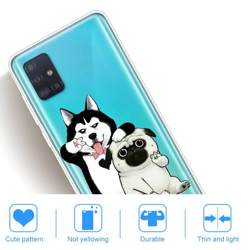 Case Samsung Galaxy A71 Hauskat Koirat