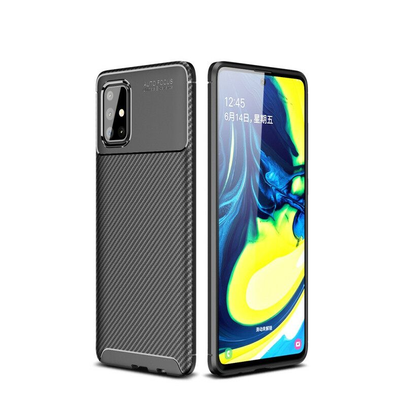 Case Samsung Galaxy A71 Joustava Hiilikuiturakenne