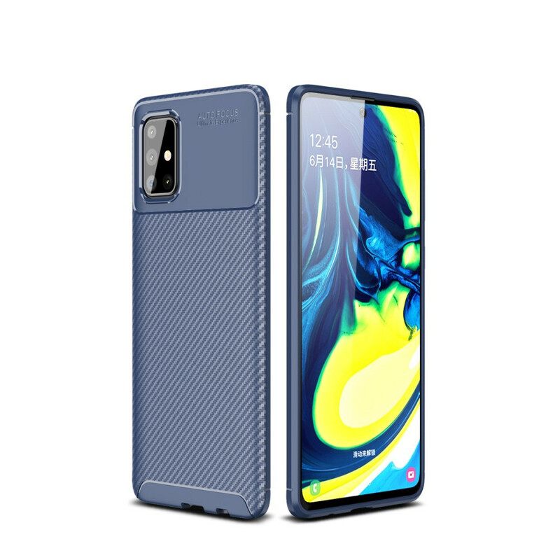 Case Samsung Galaxy A71 Joustava Hiilikuiturakenne