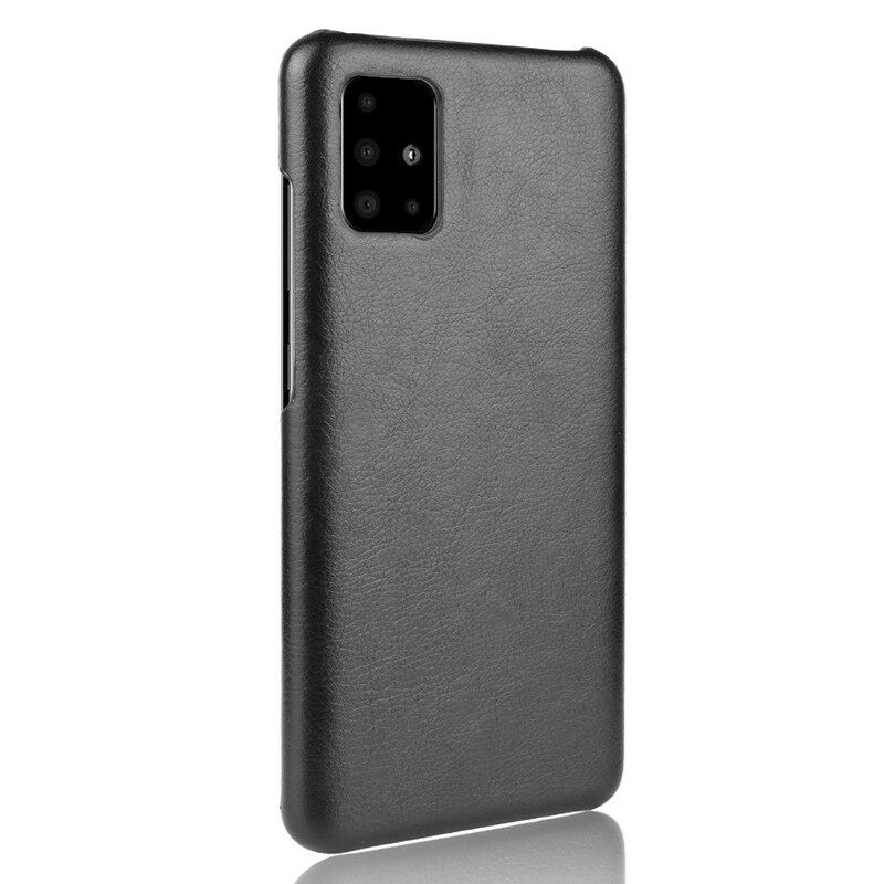 Case Samsung Galaxy A71 Litchin Nahkaefekti