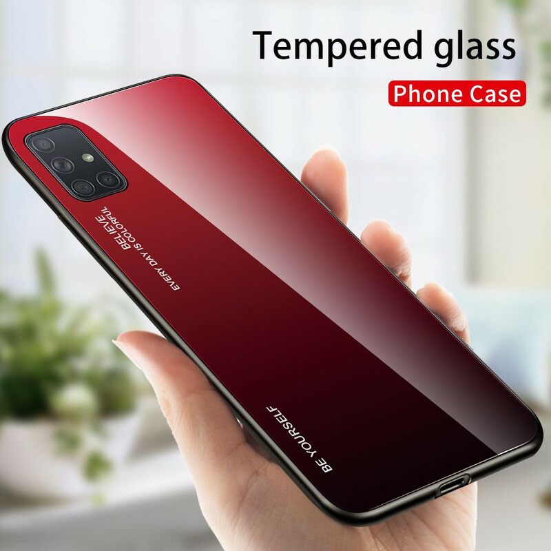 Case Samsung Galaxy A71 Tempered Glass Ole Oma Itsesi