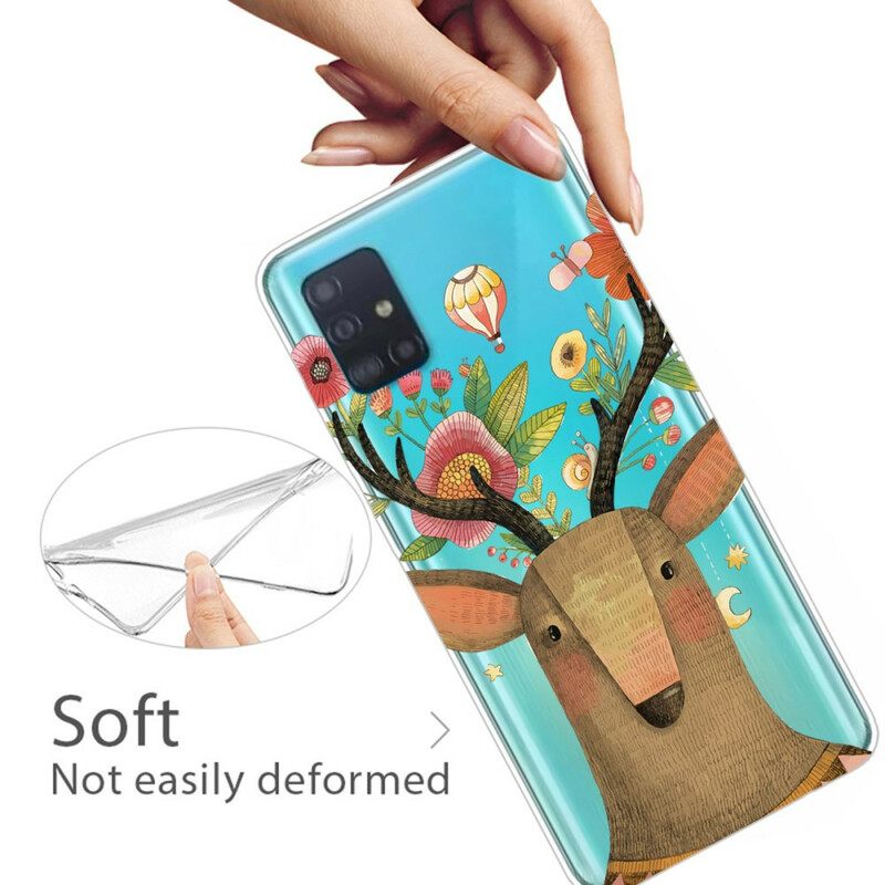 Case Samsung Galaxy A71 Tribal Deer