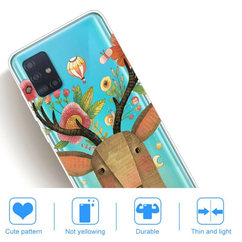 Case Samsung Galaxy A71 Tribal Deer