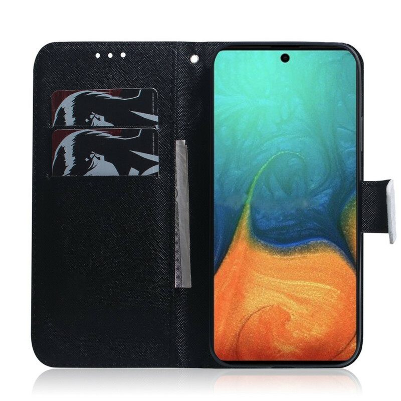 Kotelot Samsung Galaxy A71 Panda Kasvot