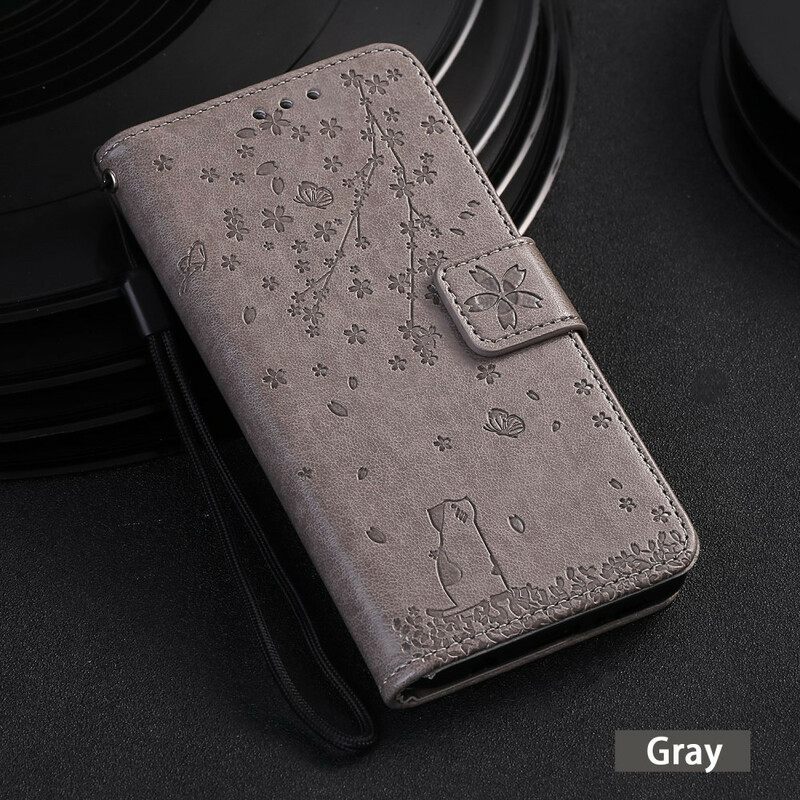Kotelot Samsung Galaxy A71 Suojaketju Kuori Daydreaming Lanyardissa