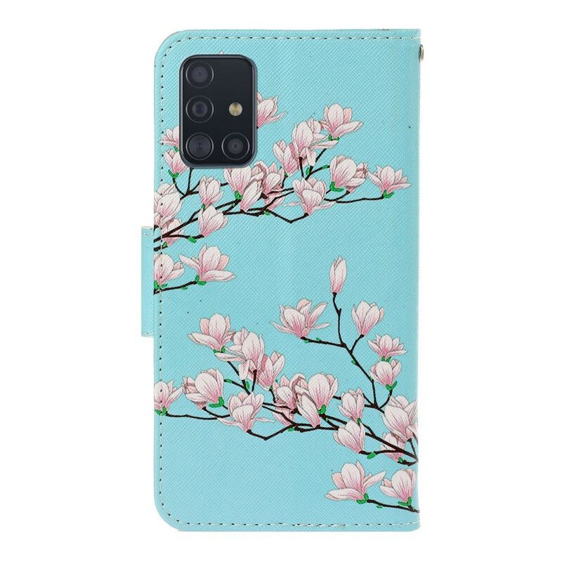 Kotelot Samsung Galaxy A71 Suojaketju Kuori Thong Tree