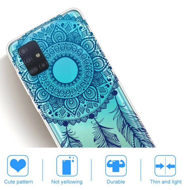 Kuori Samsung Galaxy A71 Yksikukkamandala