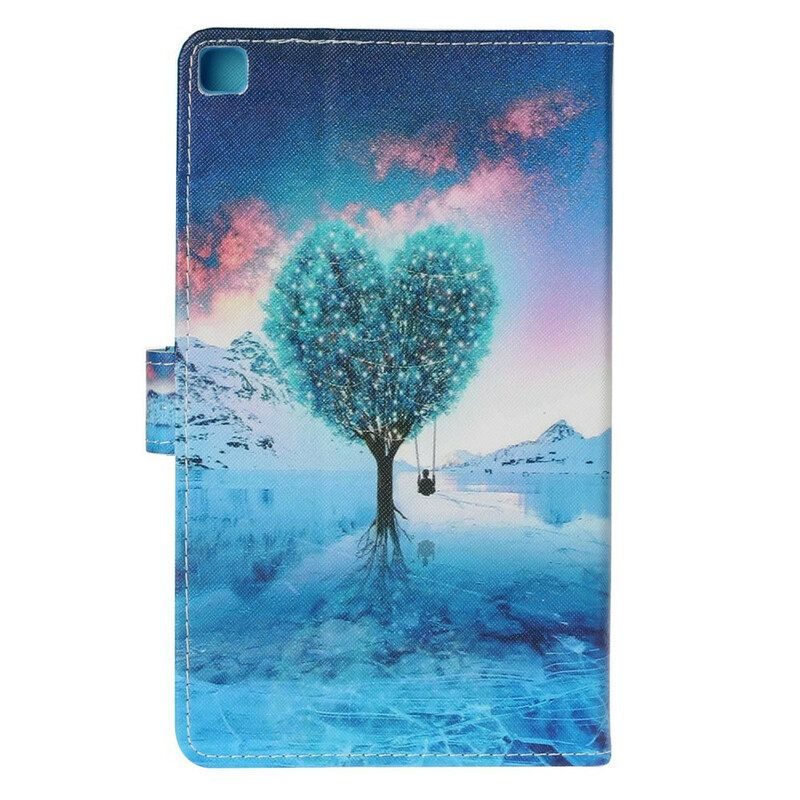 Flip Case Samsung Galaxy Tab A7 Lite Tree Heart