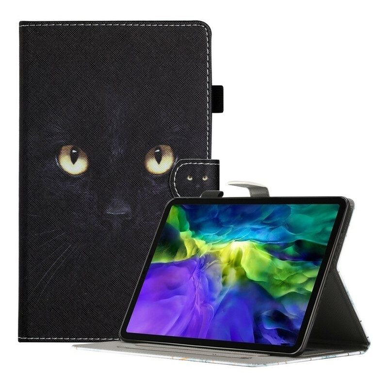 Kotelot Samsung Galaxy Tab A7 Lite Black Cat Eyes