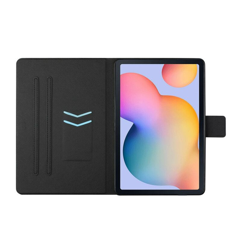 Kotelot Samsung Galaxy Tab A7 Lite Sunflower Elephants