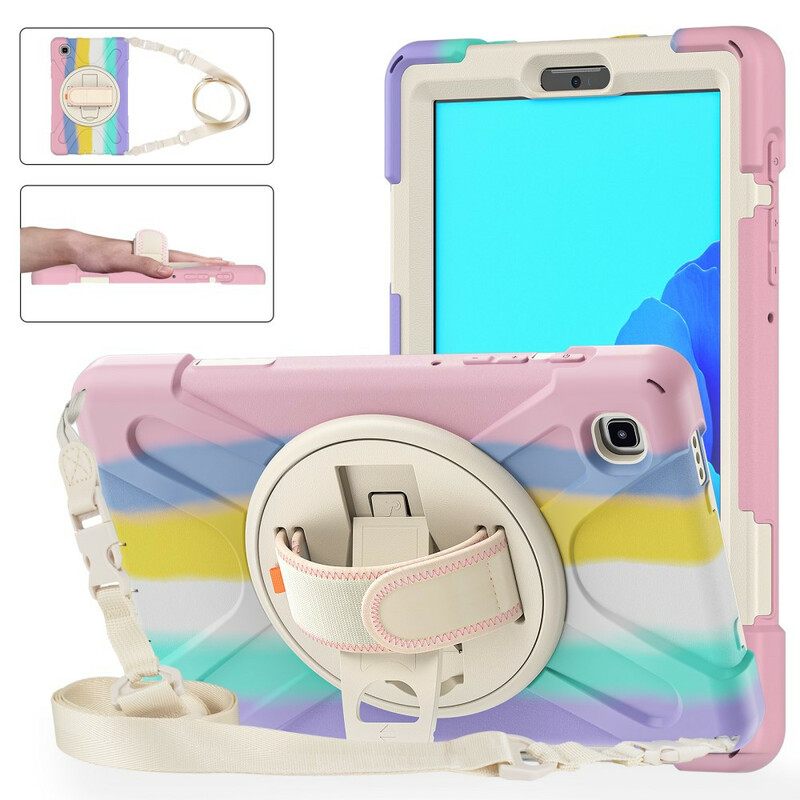 Kuori Samsung Galaxy Tab A7 Lite Multi-function Olkahihnan Väri