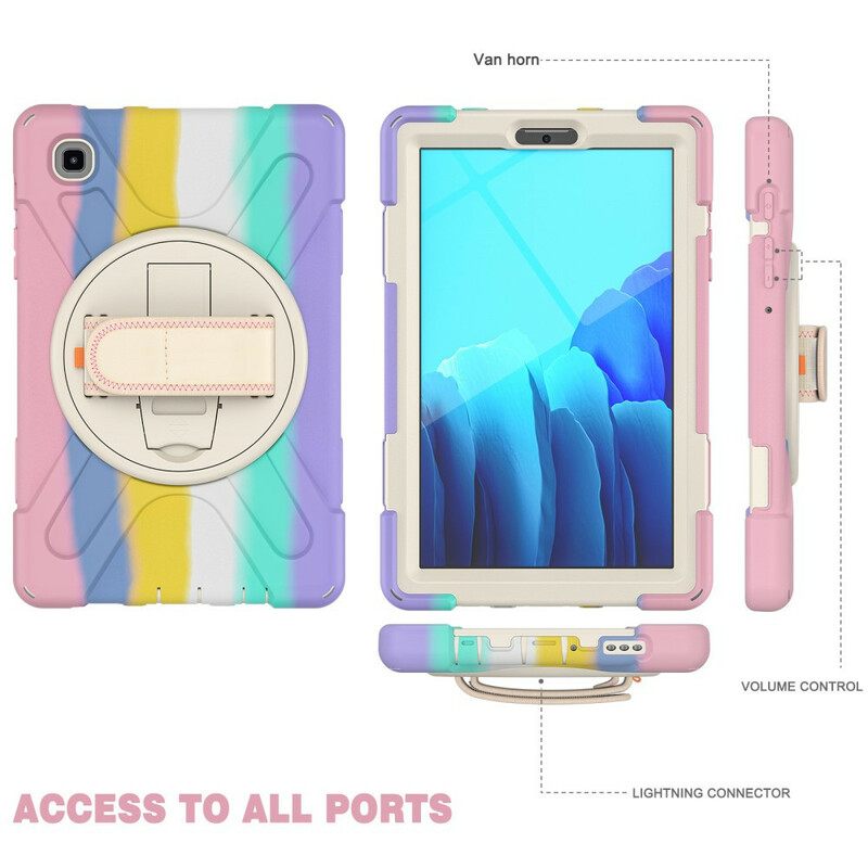 Kuori Samsung Galaxy Tab A7 Lite Multi-function Olkahihnan Väri