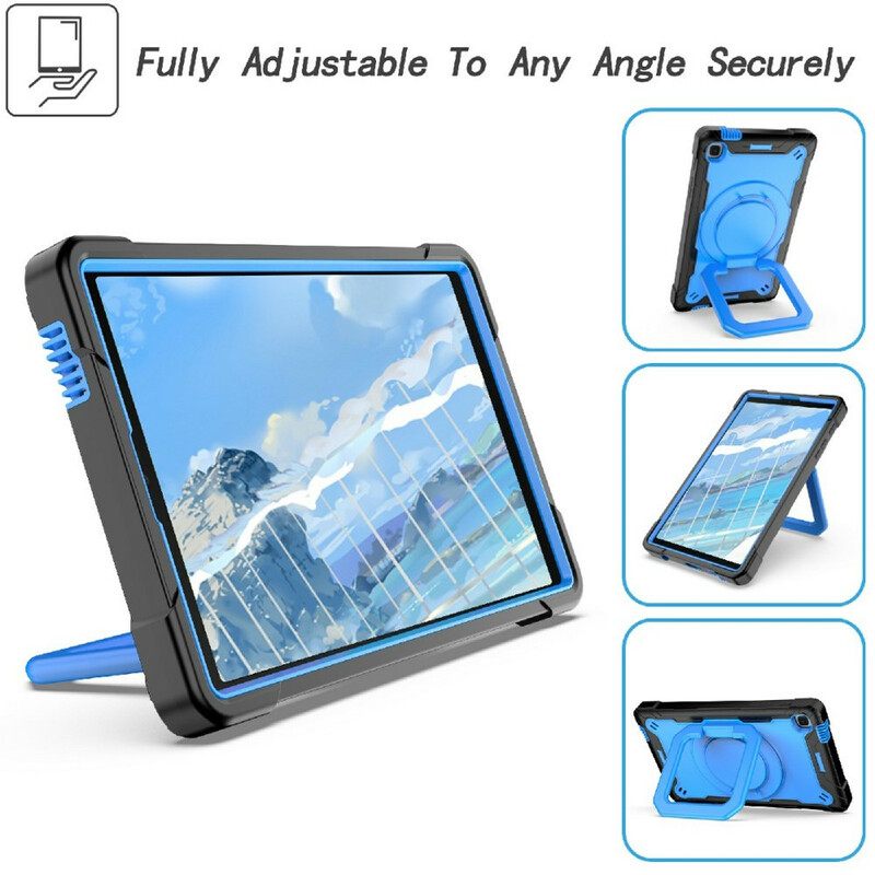 Kuori Samsung Galaxy Tab A7 Lite Tuki Ja Olkahihna