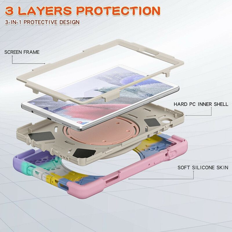 Kuori Samsung Galaxy Tab A7 Lite Ultra Resistant Ring-support Color