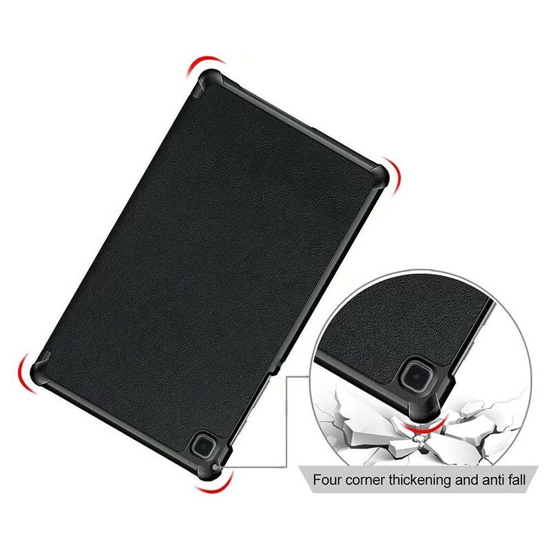 Puhelinkuoret Samsung Galaxy Tab A7 Lite Leatherette Ja Näytönsuoja