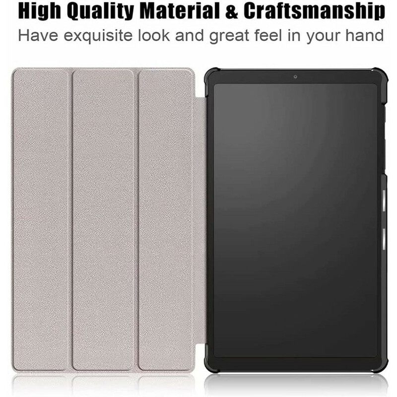 Puhelinkuoret Samsung Galaxy Tab A7 Lite Leatherette Ja Näytönsuoja