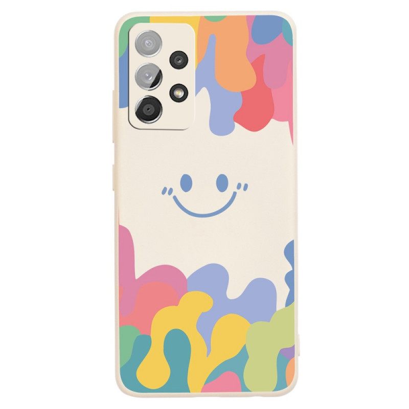 Case Samsung Galaxy A53 5G Hymyilevä Kasvo