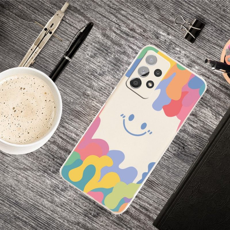 Case Samsung Galaxy A53 5G Hymyilevä Kasvo