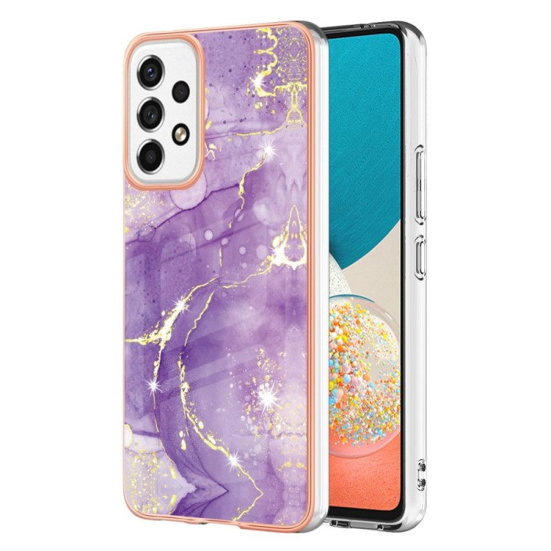 Case Samsung Galaxy A53 5G Silicone Flexible Marble