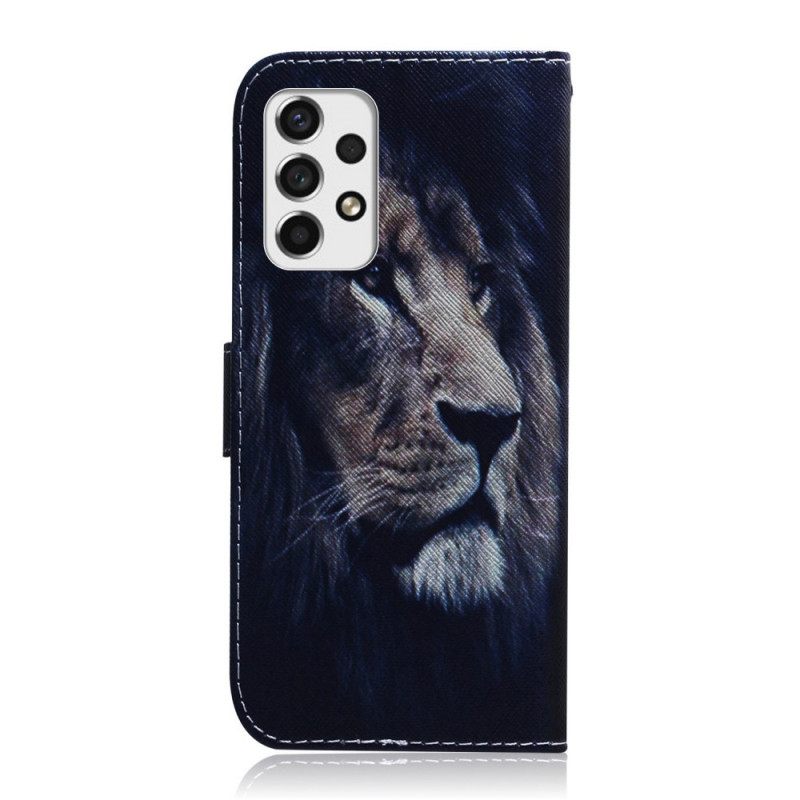 Kotelot Samsung Galaxy A53 5G Dreaming Lion
