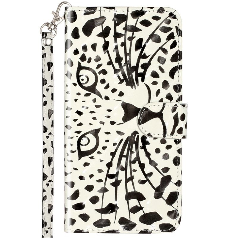 Kotelot Samsung Galaxy A53 5G Suojaketju Kuori Strappy Tiger