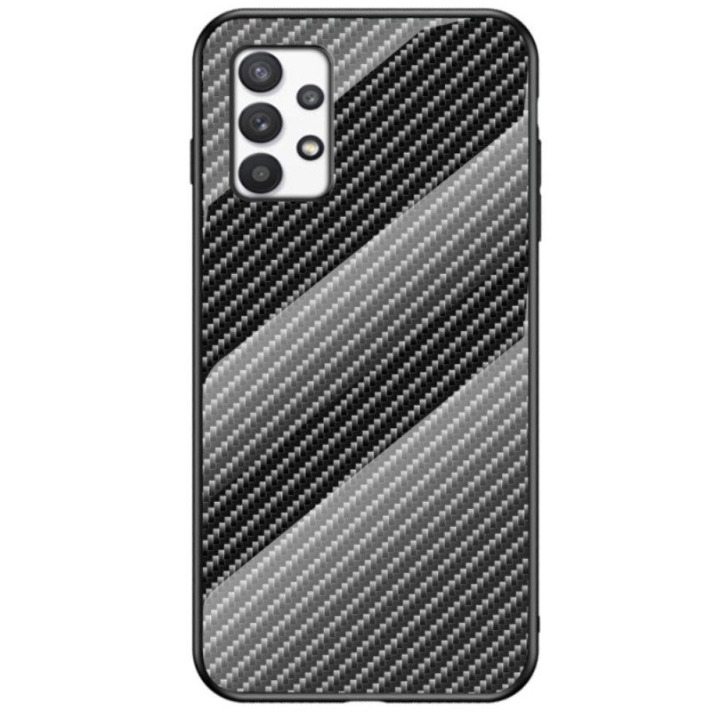 Kuori Samsung Galaxy A53 5G Carbon Fiber Karkaistu Lasi