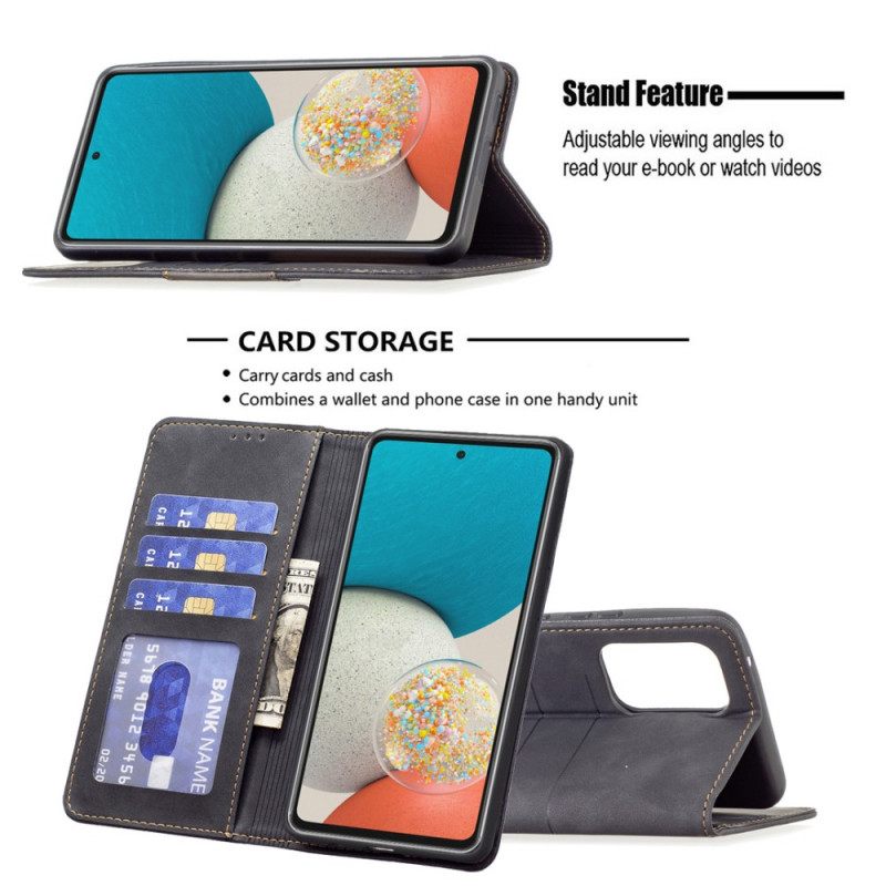 Puhelinkuoret Samsung Galaxy A53 5G Kotelot Flip Binfen Color