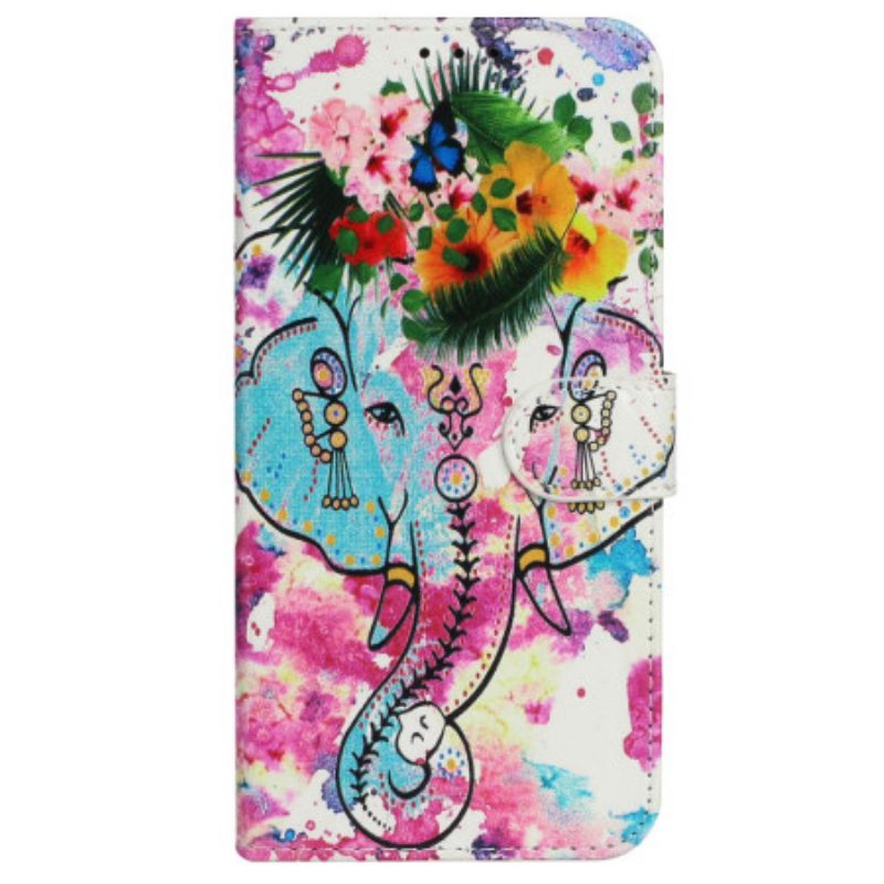 Kotelot Xiaomi 14t Pro Puhelinkuoret Premium Flower Elephant