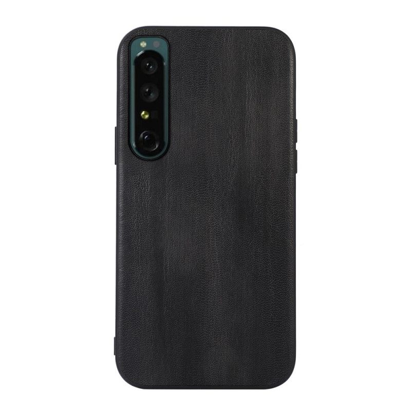 Case Sony Xperia 1 IV Keinonahkaa