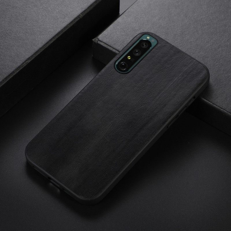 Case Sony Xperia 1 IV Keinonahkaa