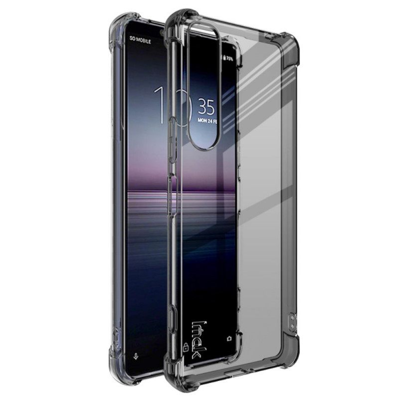 Case Sony Xperia 1 IV Läpinäkyvä Imak-näytönkalvolla