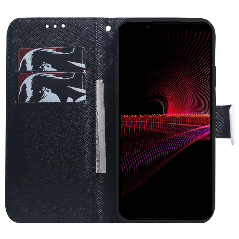 Kotelot Sony Xperia 1 IV Suojaketju Kuori Squirrels In Lanyard