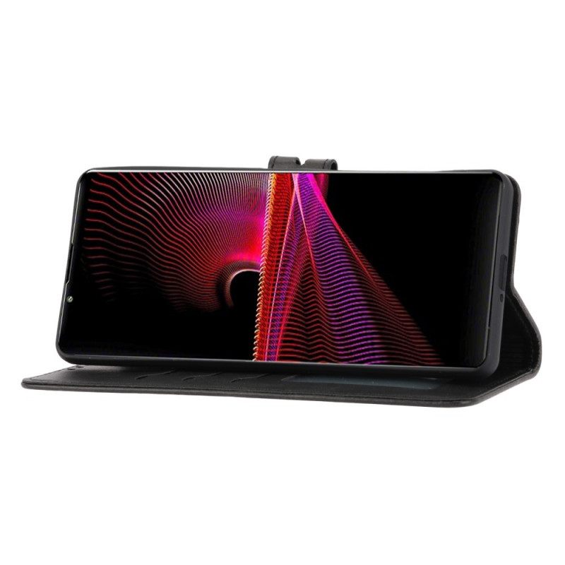 Nahkakotelo Sony Xperia 1 IV Liian Söpö Kissa
